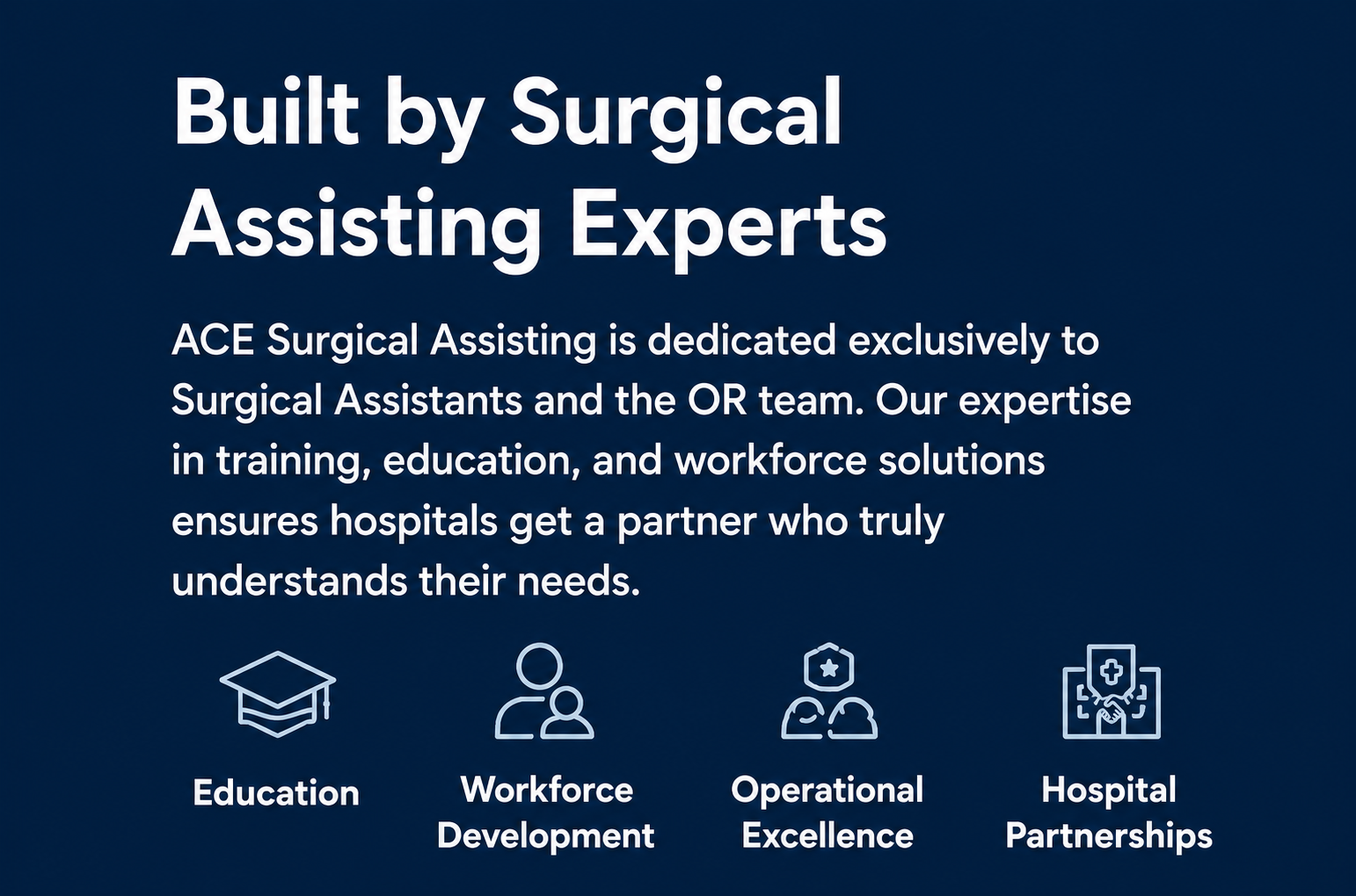 Built by surgical assisting experts